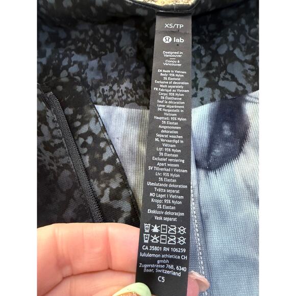 Lululemon Reykur Jumpsuit XS Planet Surface Blue Fog Multi Utility Coverall NWOT - Picture 6 of 16